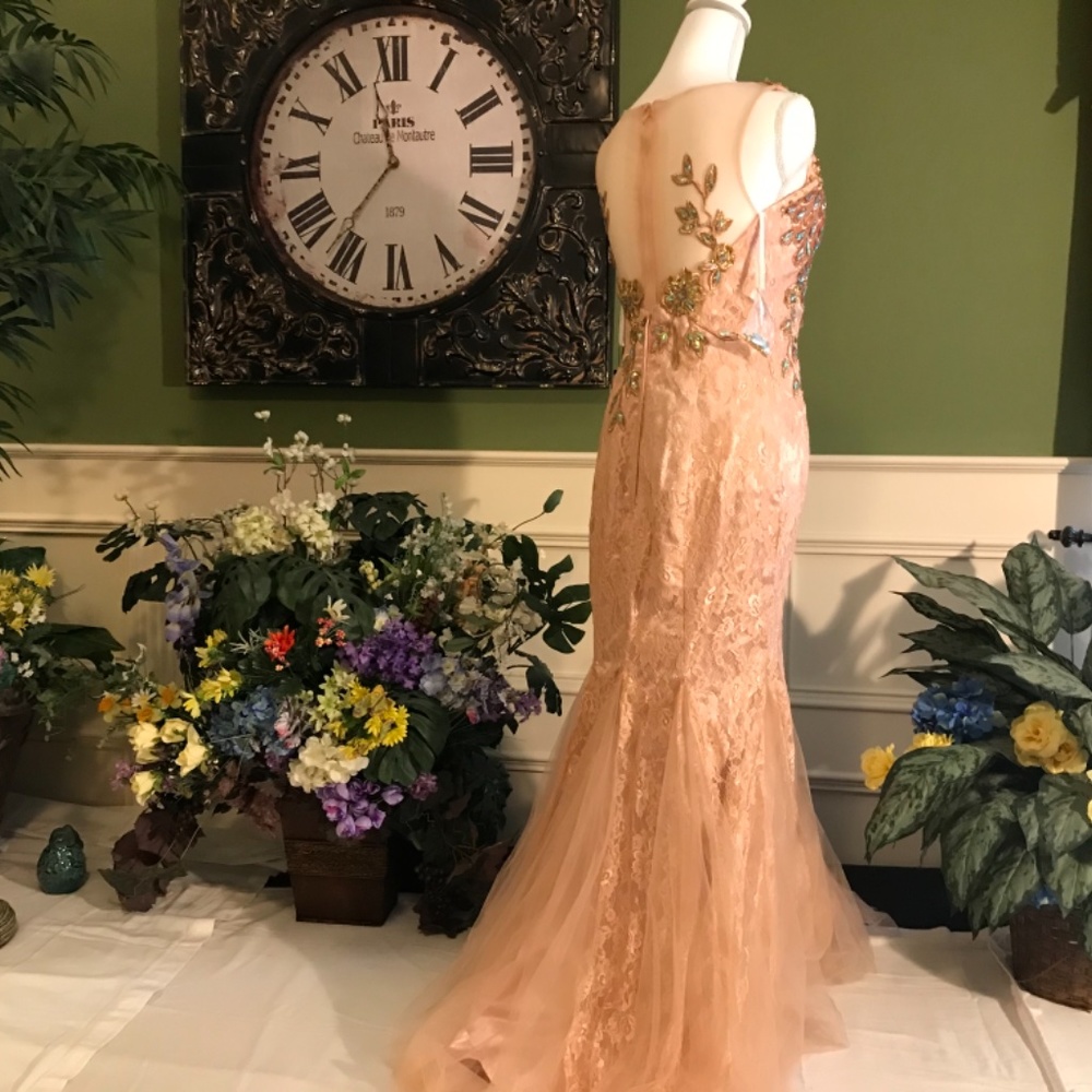 Formal evening gown mermaid Prom dress - Picture 6 of 9